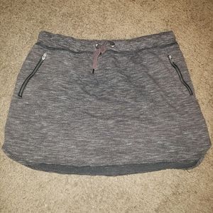 Sweat Skort skirt/shorts with zipper pockets